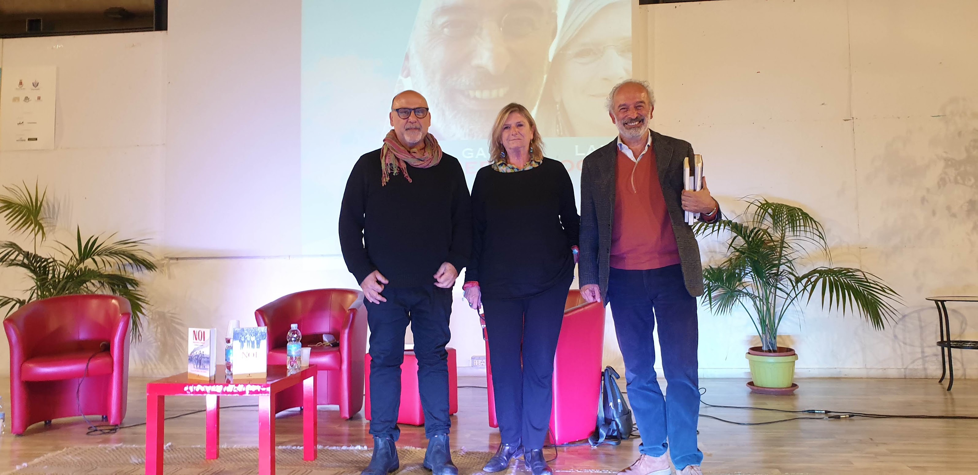 Gad Lerner, Laura Gnocchi e Mario De Santis