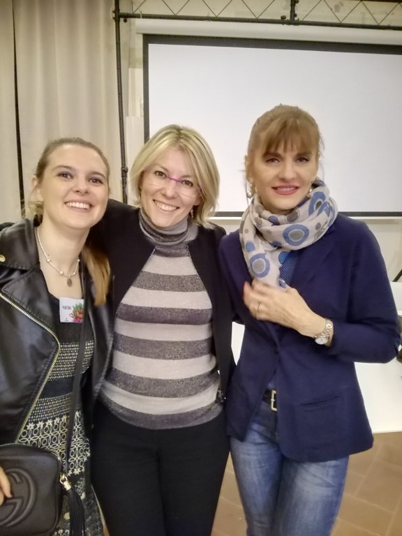 Sara Rattaro con Martina Azzolari e Franca Ottoboni