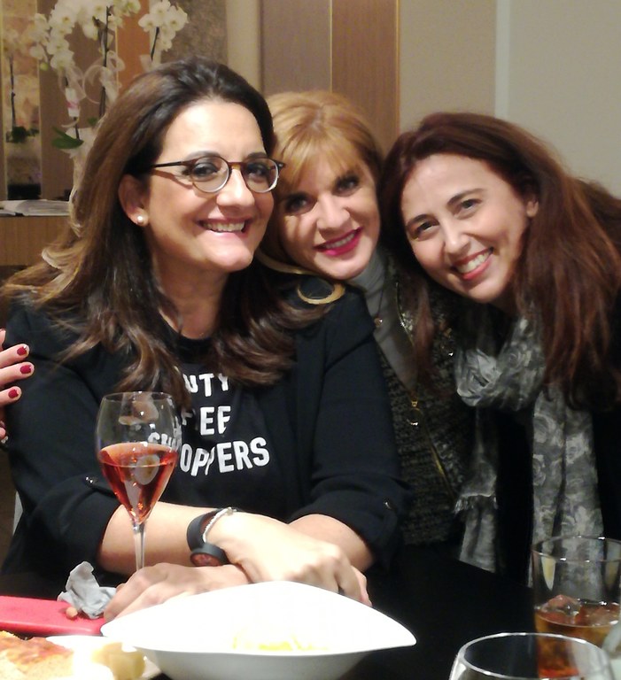 Catena Fiorello con Franca Ottoboni e Alessandra Tedesco