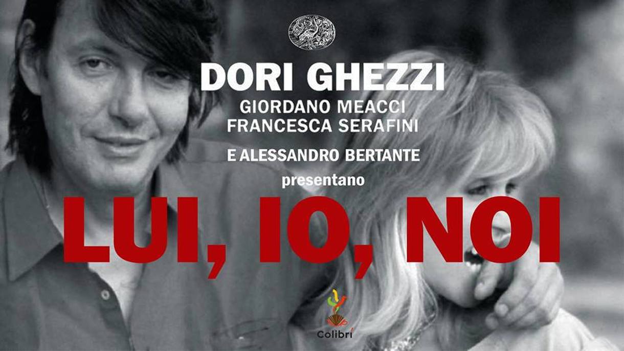 Dori Ghezzi,  Giordano Meacci e Francesca Serafini